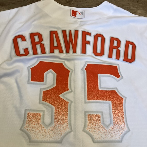 Nike San Francisco Giants City Connect #35 Crawford - Picture 11 of 12